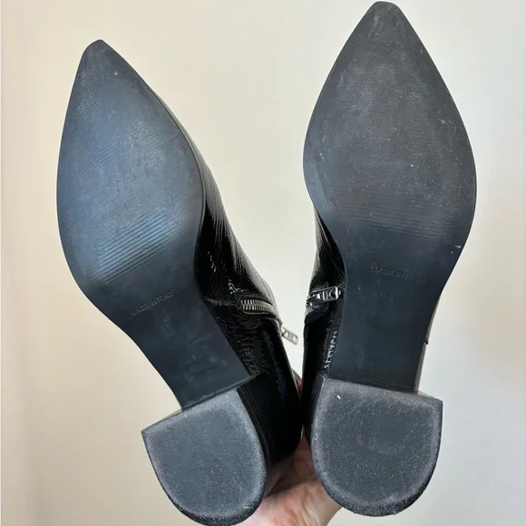 Everlane Boss Boot Black Patent - Picture 12 of 16